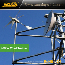 Wind Solar Monitoring System Verwenden Sie 800W kleinen Wind Turbine Generator